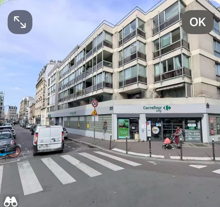 Location studio à Paris 15 - 845 € - 24 m²